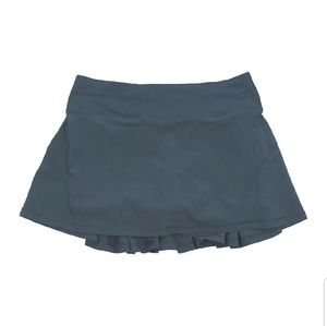 Lululemon black circuit breaker skirt sz 8